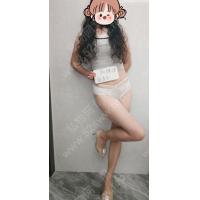 小樱白色冰丝内内